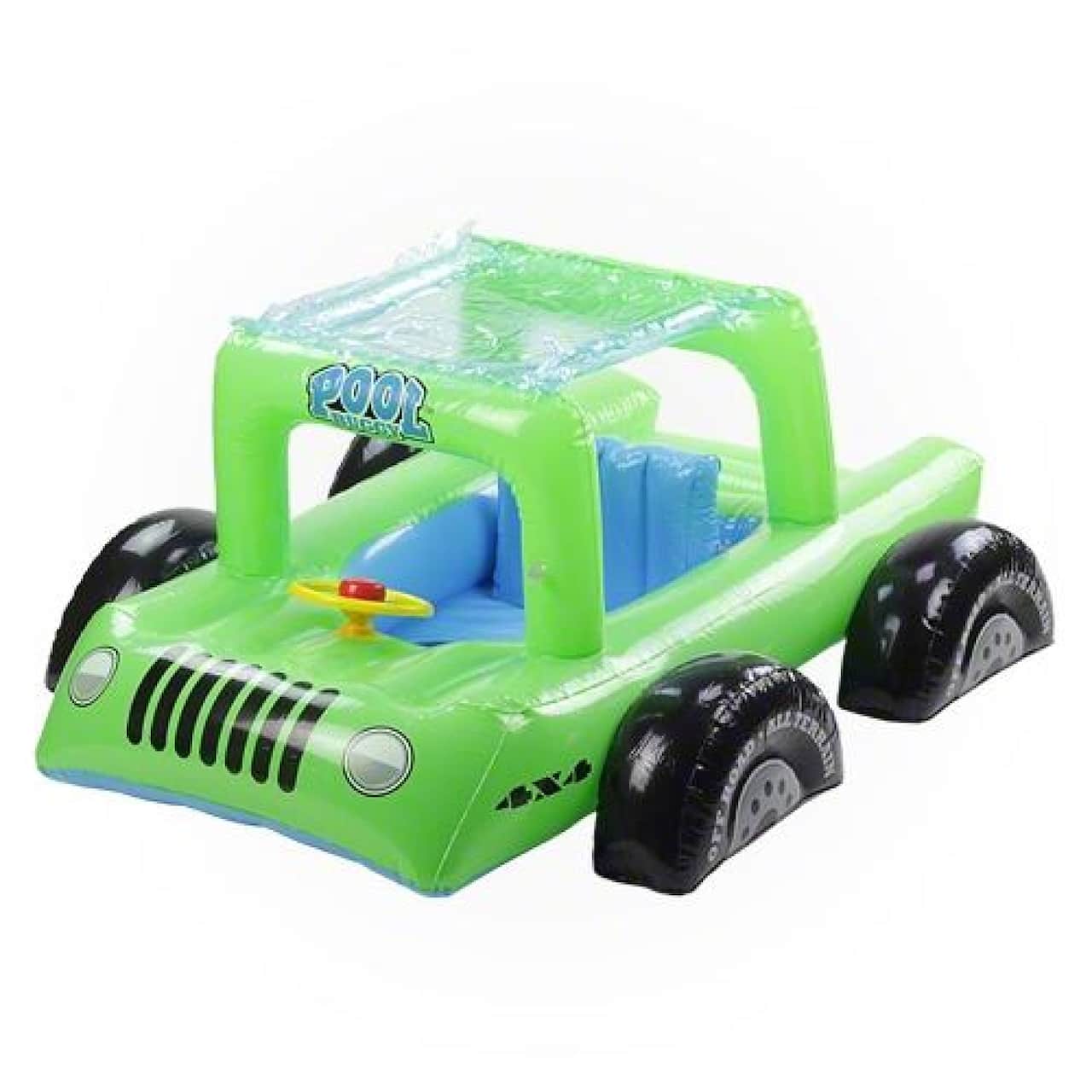 Swim Central 41" Green Swimming Pool All Terrain Vehicle Float for Children